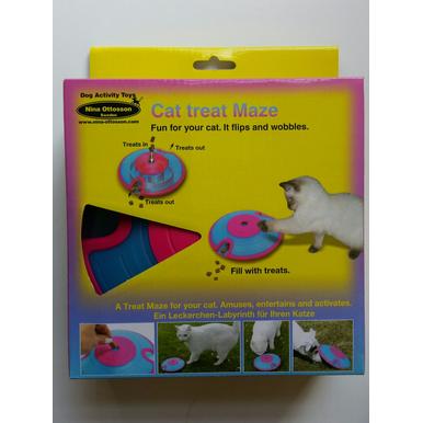 Cat Treat Maze Trockenfutterspender Ufo Futterball Snackball Futterrolle |  | Artikelnummer: 7350050340223