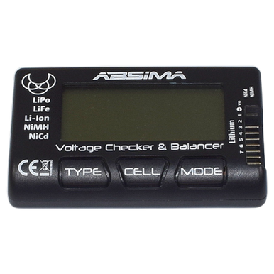 Absima Akku Spannungsprüfer und Balancer 4160001 |  | Artikelnummer: AB4160001