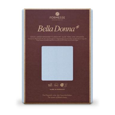 Fixleintuch Bella Donna himmelblau   | 180-200 x 200-220cm | Artikelnummer: 037 19 0523  