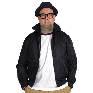Rowley Jacket | Twill Aviator Navy | Size Large | Sample Sale | Artikelnummer: 4234-1213-5006