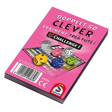 Doppelt so clever – Challenge I | Erweiterung - Schmidt Spiele | Artikelnummer: 4001504493646