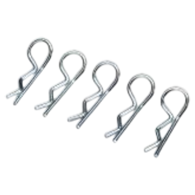 Absima Karosseriesplinte klein/silber (10) 2440012 |  | Artikelnummer: AB2440012