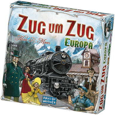Zug um Zug: Europa | Days of Wonder | Artikelnummer: 0824968717622