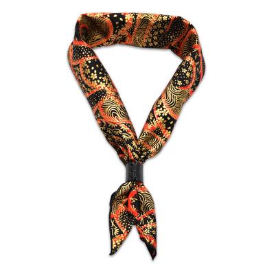 OBERWEIHER | Bandana + Leather Ring | Golden Paisley | Artikelnummer: 1646-8546-0546