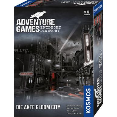 Adventure Games - Die Akte Gloom City | Kosmos | Artikelnummer: 4002051695200