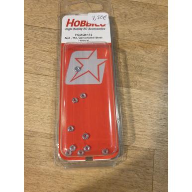 Hobbico,Sechskanntmutter,M2 galvanisierter Stahl (10) |  | Artikelnummer: HCAQ6172