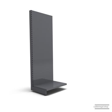 Ihr individuelles Wandregal | H 210 cm | B 66,5 cm | T 57 cm | 0 FB | RAL 7015 | Artikelnummer: AF-665-210-57-0-37-S