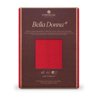 Fixleintuch BellaDonna rot   | 180-200 x 200-220 cm | Artikelnummer: 037 19 0185 