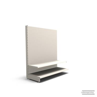 Ihr individuelles Wandregal | H 160 cm | B 125 cm | T 57 cm | 1 FB T 47 cm | RAL 9001 | Artikelnummer: AF-125-160-57-1-47-J