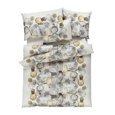 Feinsatin Bettwäsche Olivia gold | 50x70cm | Artikelnummer: 50.284.13      