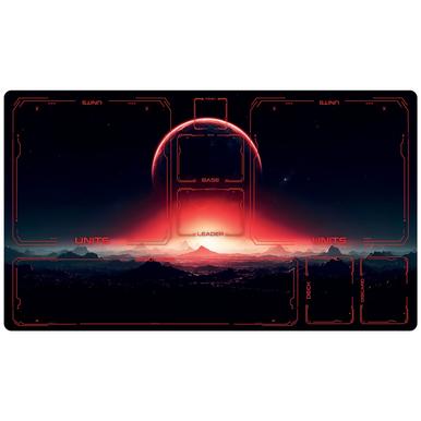 Playmat - Star Wars: Unlimited - Red Moon - 55x32 cm | Playmats | Artikelnummer: 5905794521647