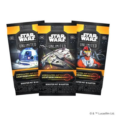 Star Wars: Unlimited – Umschalten auf Lichtgeschwindigkeit Booster | Fantasy Flight Games | Artikelnummer: 841333130039