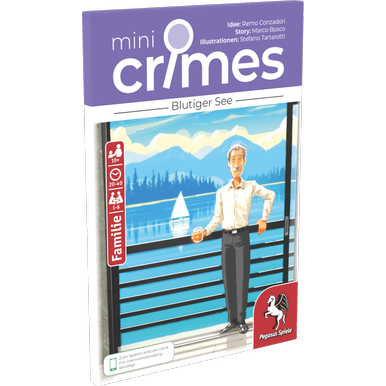 MiniCrimes - Blutiger See | Pegasus Spiele | Artikelnummer: 4250231744198