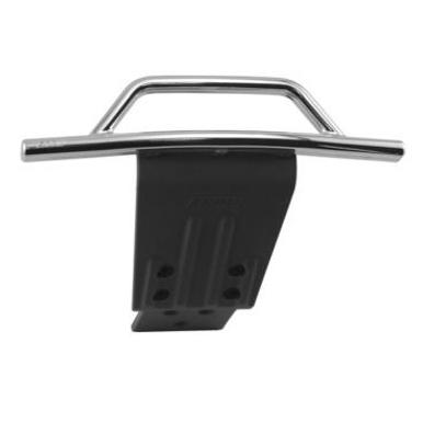RPM Bumper vorne und Skid Platte chrome für Slash 4x4 |  | Artikelnummer: RPM80023