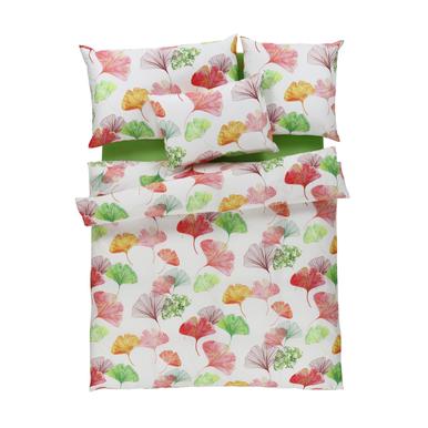 Feinsatin Bettwäsche Moana rot | 65x100cm | Artikelnummer: 10.257.17              