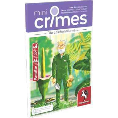MiniCrimes - Die Leichenblume | Pegasus Spiele | Artikelnummer: 4250231744181