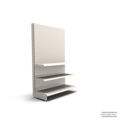 Ihr individuelles Wandregal | H 180 cm | B 100 cm | T 47 cm | 2 FB T 37 cm | RAL 9001 | Artikelnummer: AF-100-180-47-2-37-J