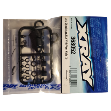 XRAY 368052 - XB4 2022 - Alu Shock Cap-Nut with Vent-Hole (2 pcs) |  | Artikelnummer: XR368052