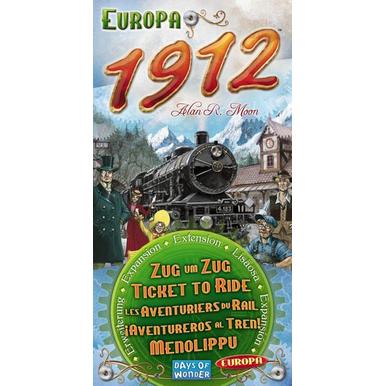 Zug um Zug - Europa 1912 | Erweiterung - Days of Wonder | Artikelnummer: 0824968299111
