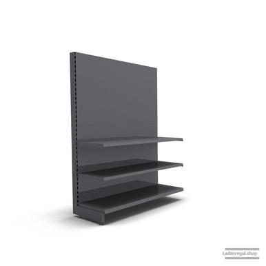 Ihr individuelles Wandregal | H 180 cm | B 125 cm | T 47 cm | 2 FB T 47 cm | RAL 7015 | Artikelnummer: AF-125-180-47-2-47-S