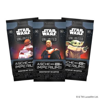 Star Wars: Unlimited – Asche des Imperiums Booster | Fantasy Flight Games - lieferbar ab 17.07.2026 | Artikelnummer: 0841333139957a