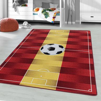 Play Teppich 120 x 170 cm rot gelb |  | Artikelnummer: PLAY1201702914YELLOW