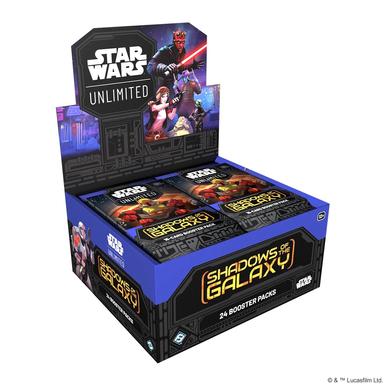 Star Wars: Unlimited - Shadows of the Galaxy Booster-Display | Fantasy Flight Games | Artikelnummer: 0841333122294