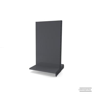 Ihr individuelles Gondelregal | H 180 cm | B 100 cm | T 2x 47 cm | 0 FB | RAL 7015 | Artikelnummer: AFGR-100-180-47-0-37-S