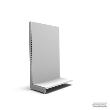 Ihr individuelles Wandregal | H 180 cm | B 100 cm | T 57 cm | 0 FB | RAL 7035 | Artikelnummer: AF-100-180-57-0-37-L