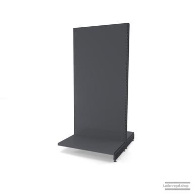 Ihr individuelles Gondelregal | H 210 cm | B 100 cm | T 2x 57 cm | 0 FB | RAL 7015 | Artikelnummer: AFGR-100-210-57-0-37-S