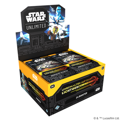Star Wars: Unlimited – Umschalten auf Lichtgeschwindigkeit Booster-Display | Fantasy Flight Games | Artikelnummer: 841333130077