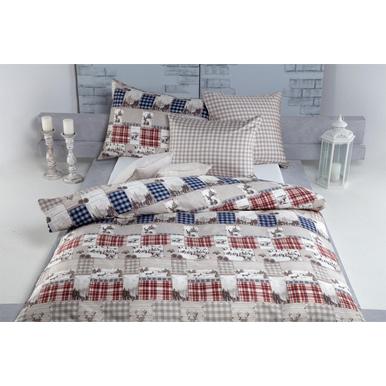 Satin Bettwäsche Heimatli | 160x210cm | Artikelnummer: 50.238.08