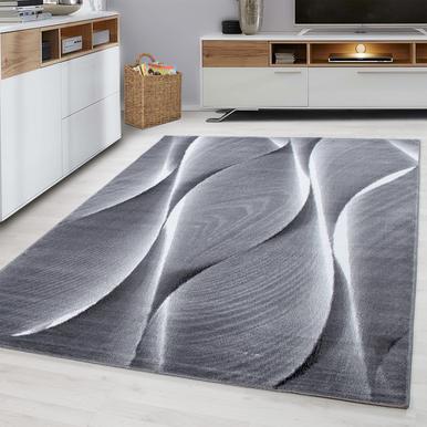 Parma Teppich 80 x 150 cm grau |  | Artikelnummer: PARMA801509310BLACK