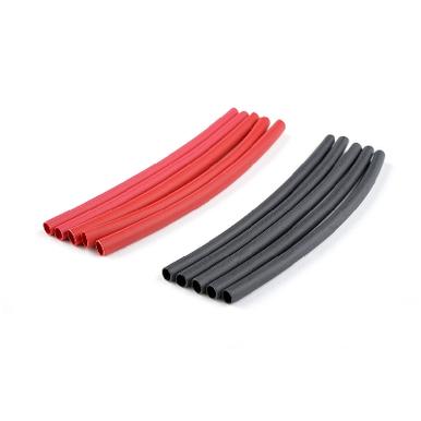 Revtec - Schrumpfschlauch 2.4mm - Rot + Schwarz - 10 St |  | Artikelnummer: GF-1460-001