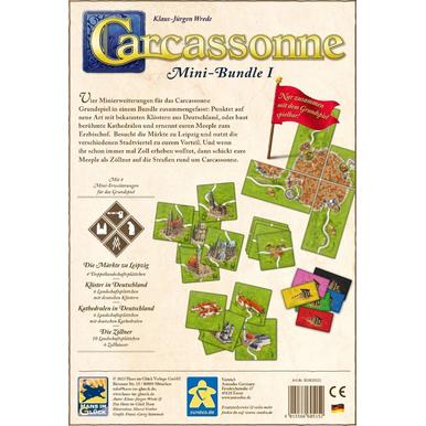 Carcassonne - Mini-Bundle | Erweiterung - Hans im Glück | Artikelnummer: 4015566605152