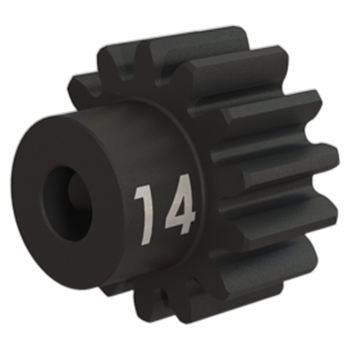 MOTORRITZEL 14Z GEHÄRTET 32DP (3MM WELLE) TRAXXAS 4X4&VXL RUSTLER, SLASH, STAMPEDE, TRX-4&6 |  | Artikelnummer: TRX3944X