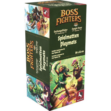 Boss Fighters QR Spielmatten: Dryade und Goblin (2 Stück) | Pegasus Spiele - voraussichtlich lieferbar ab Oktober 2026 | Artikelnummer: 4250231750038