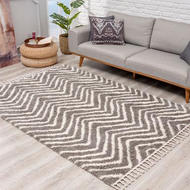 Pulpy Teppich 80 x 400 cm grey |  | Artikelnummer: pulpy-531-grey-80x400