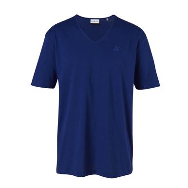 V-Neck Shirt Bahama Blue  | 100% Ringspinn-Baumwolle / Regular (normal geschnitten) | Artikelnummer: TS-2002-23-S