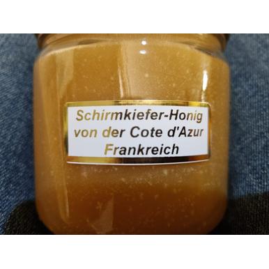 5 % Dauer-Rabatt Schirmkieferhonig | Schirmkieferhonig im günstigen Honig-Abo | Artikelnummer: 150 a