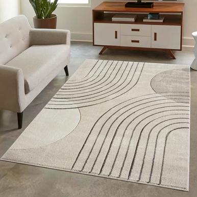 Bonito Teppich 140 x 200 cm braun |  | Artikelnummer: bonito-7170-brown-140x200