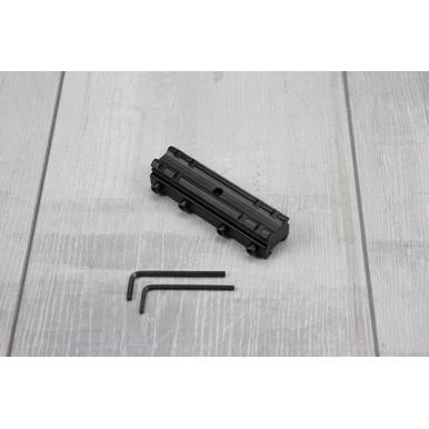 Adapter von 11mm Prismenschiene auf Picatinnyschiene |  | Artikelnummer: 70086