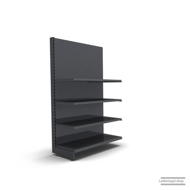 Ihr individuelles Wandregal | H 180 cm | B 100 cm | T 47 cm | 3 FB T 47 cm | RAL 7016 | Artikelnummer: AF-100-180-47-3-47-A