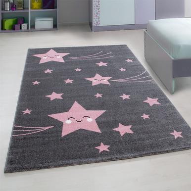 Kids Teppich 80 x 150 cm pink |  | Artikelnummer: KIDS801500610PINK