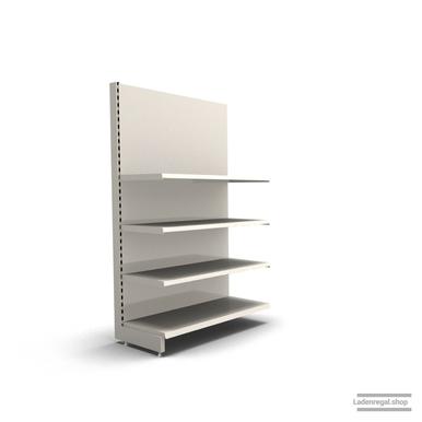 Ihr individuelles Wandregal | H 180 cm | B 100 cm | T 47 cm | 3 FB T 47 cm | RAL 9001 | Artikelnummer: AF-100-180-47-3-47-J