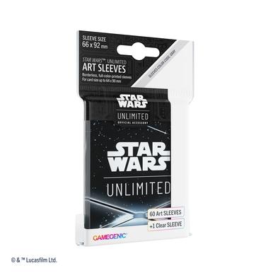Star Wars: Unlimited - Art Sleeves - Card Back Black | GAMEGEN!C | Artikelnummer: 4251715416662