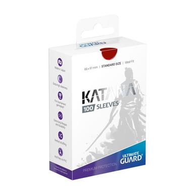 Katana Sleeves Standard Size Red | Ultimate Guard | Artikelnummer: 4260250073780