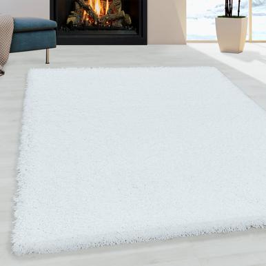 Sydney Hochflorteppich 80 x 250 cm weiß |  | Artikelnummer: SYDNEY802503000WHITE