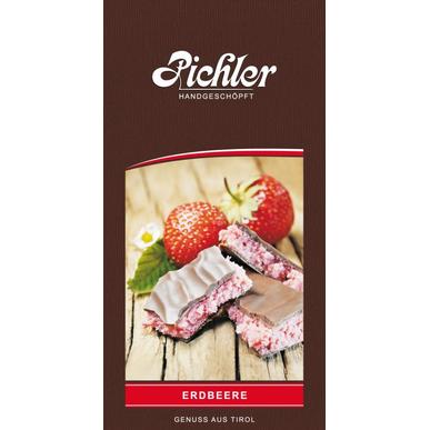 Erdbeer | 50 g-Tafel | Artikelnummer: erdbeer50