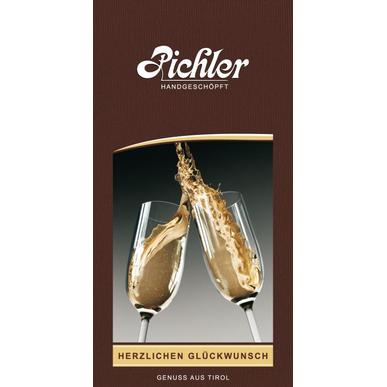 Herzlichen Glückwunsch | 15 g-Tafel | Artikelnummer: herzlichenglueckwunsch15